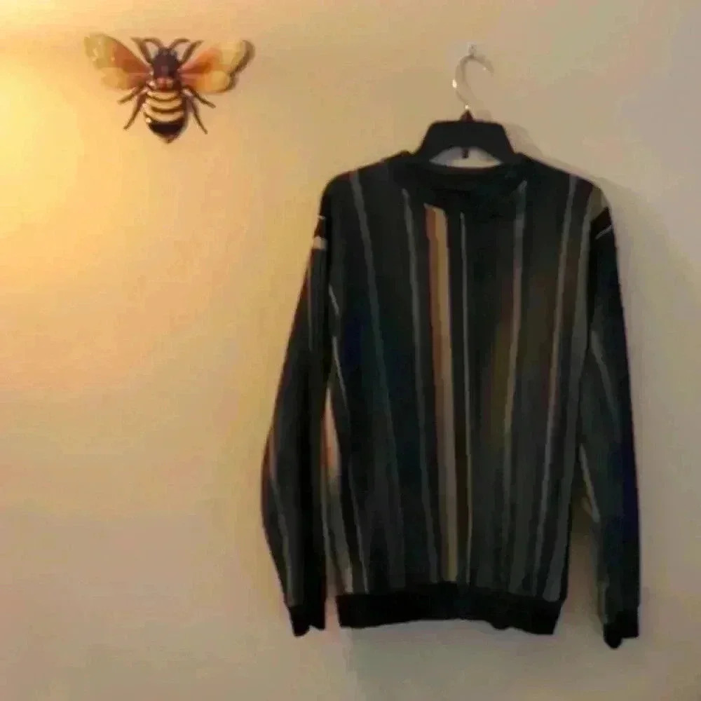 Knights Sportswear sweater, size large, gray and black